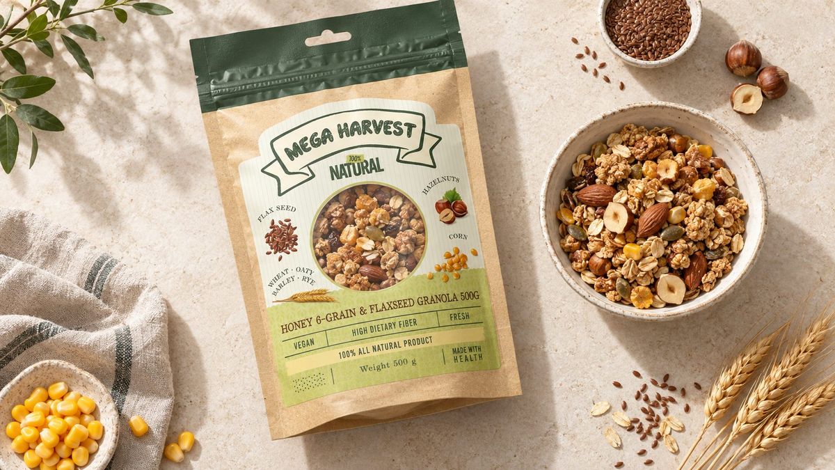 MEGA HARVEST：食品包裝系列